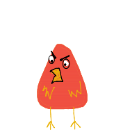 angry bird drawing by meow_meow123 in Artbitrator