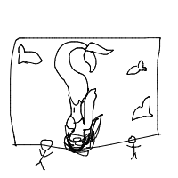 mermaid at aquarium drawing by guest-2istzj3kz in Artbitrator