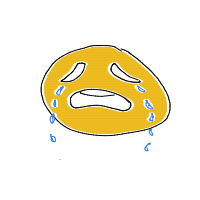 crying face drawing by pasiya in Artbitrator
