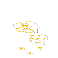 popcorn popping drawing by pasiya in Artbitrator