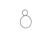 waving snowman drawing by guest-u24al8c4y in Artbitrator