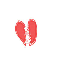 broken heart drawing by meow_meow123 in Artbitrator
