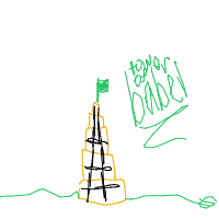 tower of babel drawing by guest-lrnas3eyx in Artbitrator