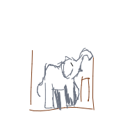 elephant in room drawing by guest-5umz03wmq in Artbitrator
