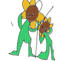 flower dancing drawing by guest-88zlwfvvs in Artbitrator