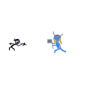 ninja vs viking drawing by guest-9ks3yxzx3 in Artbitrator
