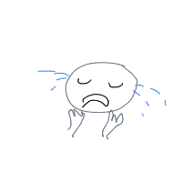 crying drawing by iiyukiii in Artbitrator