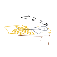 sleeping drawing by iiyukiii in Artbitrator