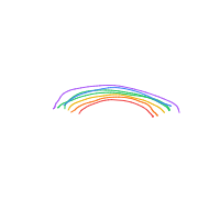rainbow drawing by iiyukiii in Artbitrator