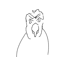 angry bird drawing by samsammaydrew in Artbitrator