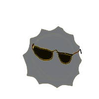 sun wearing sunglasses drawing by guest-04amldl5z in Artbitrator