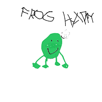 happy frog drawing by guest-445no3gks in Artbitrator