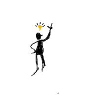 light bulb moment drawing by guest-s6wb9rrrp in Artbitrator