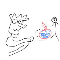 throwing water balloon drawing by guest-u7tvwmhkt in Artbitrator