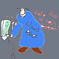 wizard tech support drawing by guest-u7tvwmhkt in Artbitrator