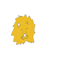 sleeping lion drawing by guest-xb2kmn5ao in Artbitrator