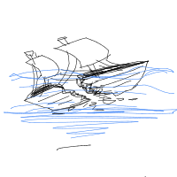 sinking ship drawing by guest-o9n1ehpos in Artbitrator