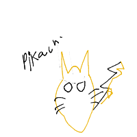 pikachu drawing by cereal in Artbitrator