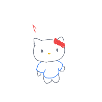 hello kitty drawing by guest-6no59utn3 in Artbitrator