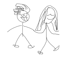 Paint Your Partner drawing by asad in Artbitrator