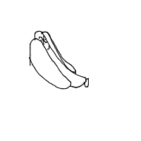 hot dog drawing by nigros in Artbitrator
