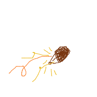 throwing food drawing by mspb in Artbitrator