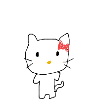 hello kitty drawing by guest-aqs2ly1iu in Artbitrator