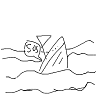 sinking ship drawing by guest-01q35f941 in Artbitrator