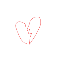 broken heart drawing by theartaazt in Artbitrator