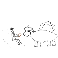 dragon in therapy drawing by theartaazt in Artbitrator