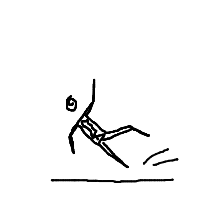 person falling over drawing by guest-bgpd4hgy2 in Artbitrator