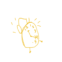 alarm clock ringing drawing by guest-k6hasqi6i in Artbitrator