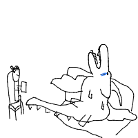 dragon in therapy drawing by guest-k6hasqi6i in Artbitrator