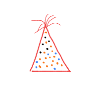 party hat drawing by guest-hxx3t3c64 in Artbitrator