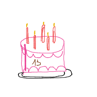 birthday cake drawing by guest-hxx3t3c64 in Artbitrator