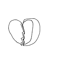 broken heart drawing by nigros in Artbitrator