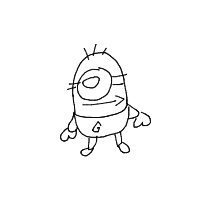minion drawing by guest-o2xg09zxd in Artbitrator
