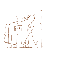 trojan horse drawing by guest-da99iyk7q in Artbitrator