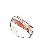 hot dog drawing by guest-x7jxx34ma in Artbitrator