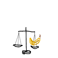 banana for scale drawing by adyyf in Artbitrator