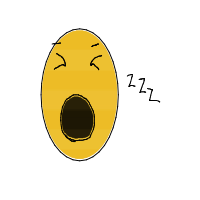 yawning drawing by adyyf in Artbitrator