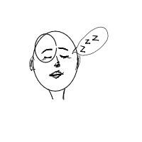 sleeping face drawing by guest-8cuzr2kms in Artbitrator