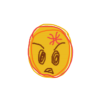 angry face drawing by guest-15swmduas in Artbitrator