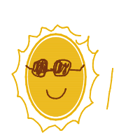sun wearing sunglasses drawing by guest-oejouh07z in Artbitrator