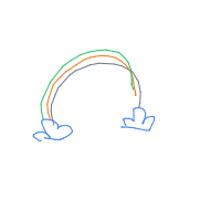 rainbow drawing by guest-9qwdzra19 in Artbitrator