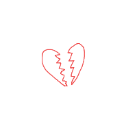 broken heart drawing by guest-kkyv6kjzd in Artbitrator