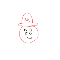 mario drawing by kevin in Artbitrator
