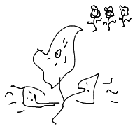 flower dancing drawing by guest-hofb7txxs in Artbitrator