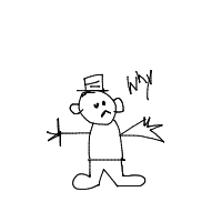 robot having existential crisis drawing by guest-pk5iz6evk in Artbitrator