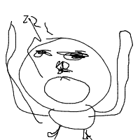 yawning drawing by guest-lqup6yg64 in Artbitrator